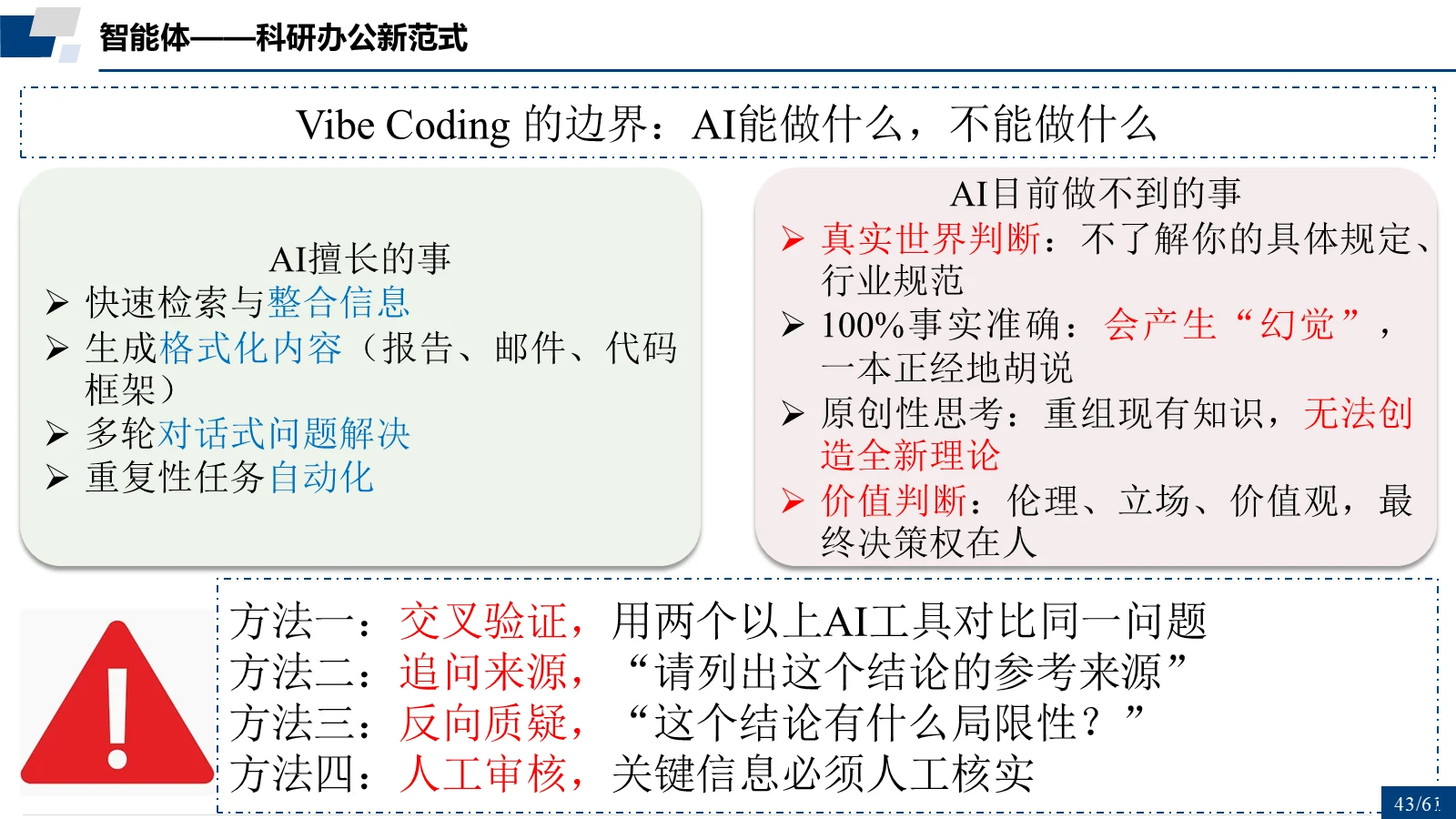 Vibe Coding 的边界：AI 能做什么，不能做什么